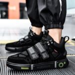 Buty Z Kolorowej Tkaniny Techwear