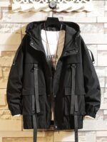 Koreanska Kurtka Techwear Czarny S