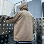 Kurtka Techwear Z Kapturem Odblaskowa