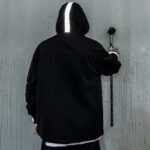 Kurtka Techwear Z Kapturem Odblaskowa