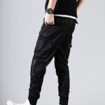 Spodnie Cargo Techwear Z Wieloma Kieszeniami
