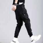 Spodnie Cargo Techwear Z Wieloma Kieszeniami