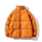 Plaszcz Techwear Parka Pomaranczowy 2xl