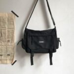 Torba Plocienna Techwear Uniseks Czarny