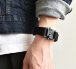 Bransoletka Techwear Cyberpunk Uniseks Czarny