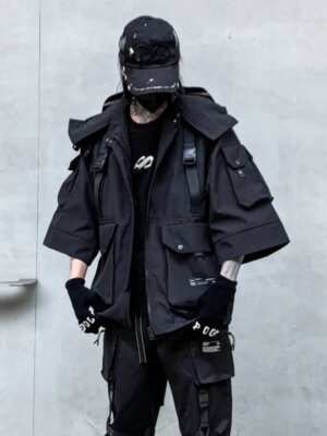 Kurtka Z Krotkim Rekawem Techwear