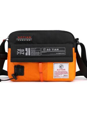 Shoulder Bag Streetwear Pomaranczowy